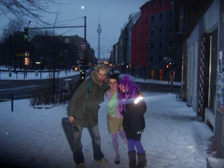 In the Snow after playing @ Clubnacht